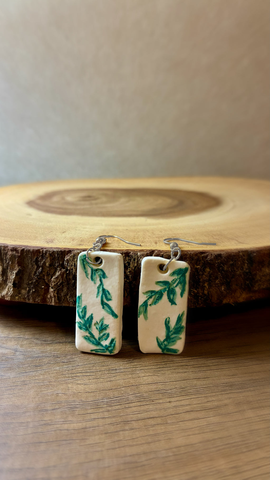 Botanical Drop Earrings